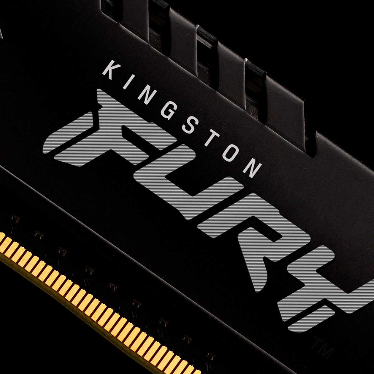 Memria RAM Kingston Fury Beast 16GB (2x8GB) DDR4-2666MHz 1R CL16 Preta 3